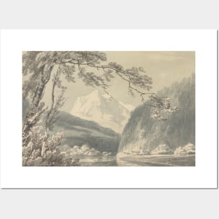 Near Grindelwald by J.M.W. Turner Posters and Art